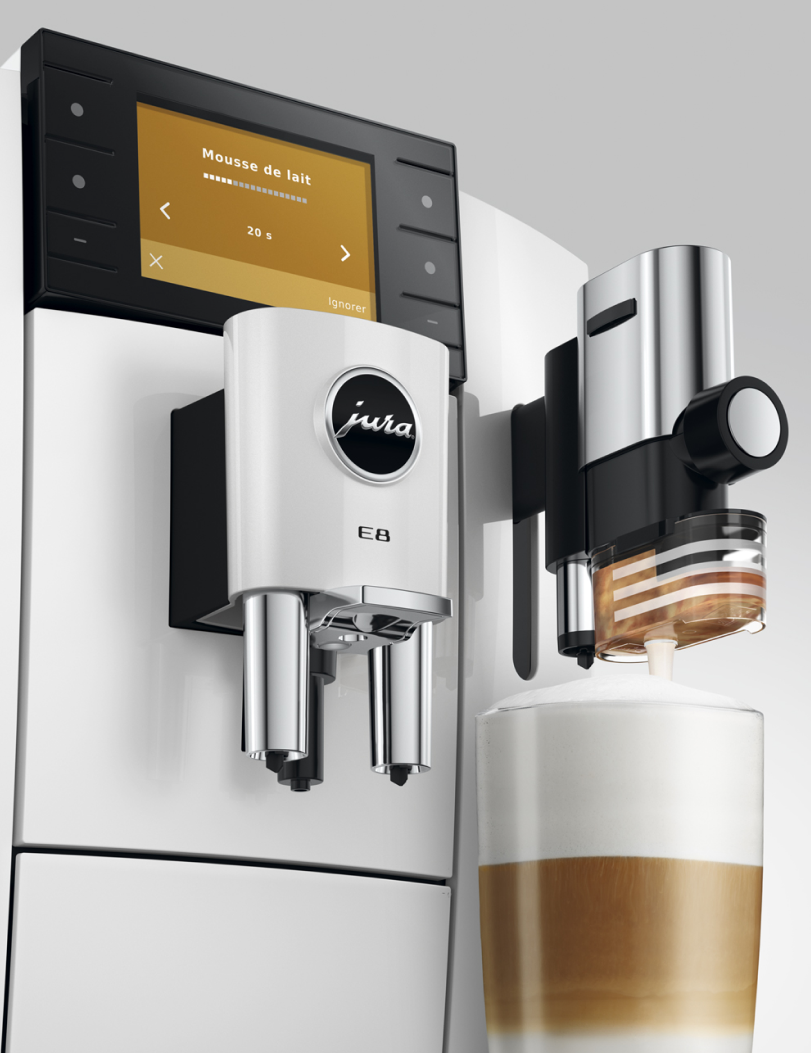 Кофемашина JURA E8 Piano White ED (15747) купить в интернет